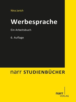 cover image of Werbesprache